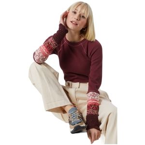 NWT Free People in the mix cuff top